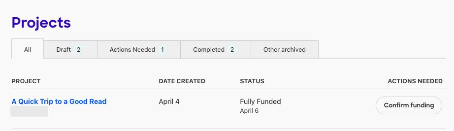 Step 0b - projects list.png